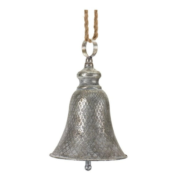 Melrose International LLC Bell Ornament (Set of 2) 12.75"H Metal