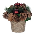 thumbnail image 1 of Melrose 87099 Potted Pine Cone Design, 7.5-inch Height, Foam and Cone, 1 of 2