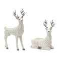 thumbnail image 1 of Melrose International LLC Deer (Set of 2) 12.5"L x 14.25"H, 13"L x 20.5"H Foam/Fabric, 1 of 3