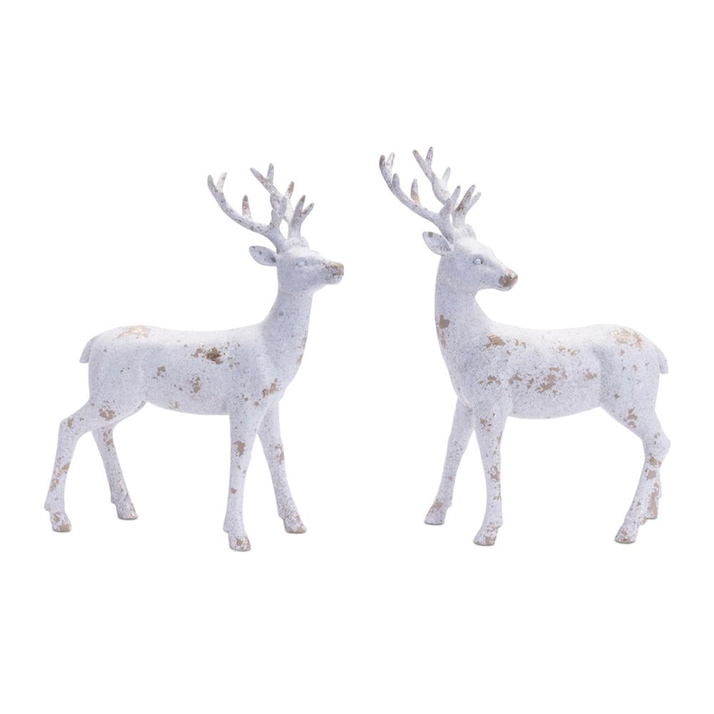 Melrose International LLC Deer (Set of 2) 12"H Resin