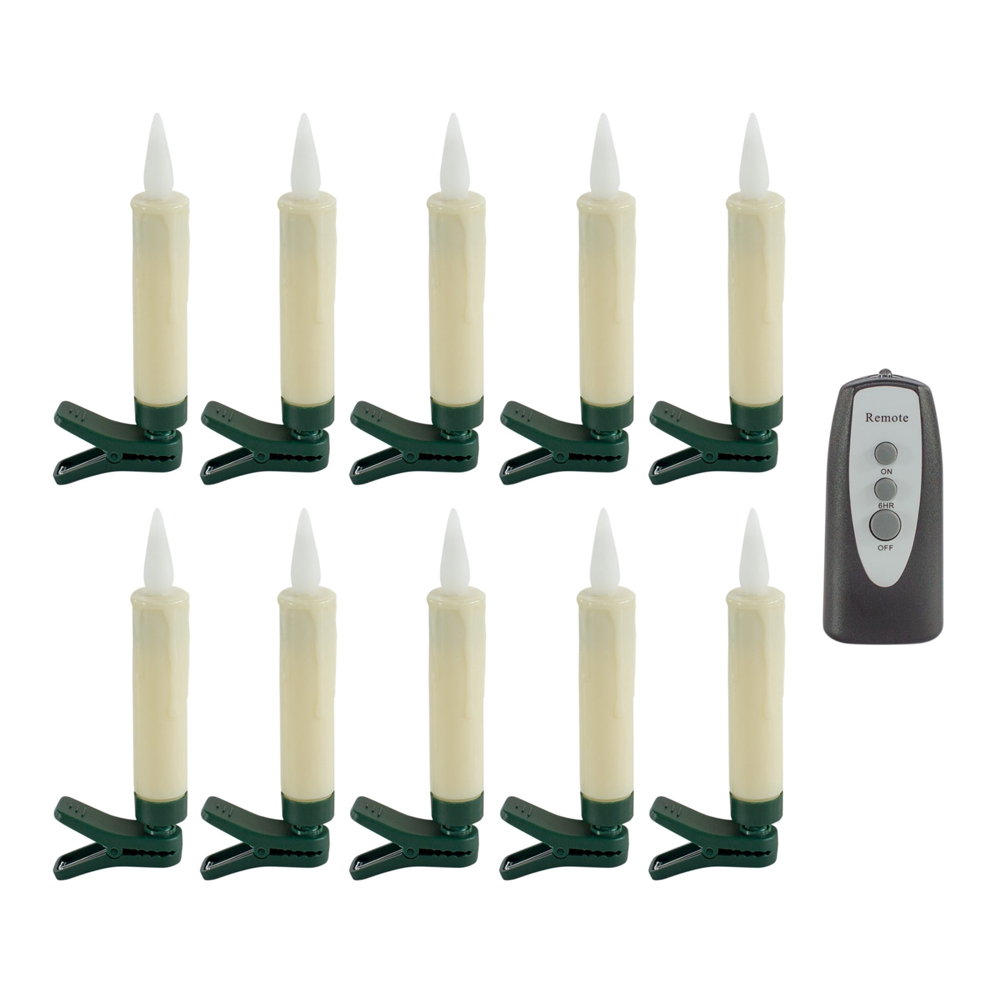 Melrose LED FIA Flame Clip-on Candle Taper - Thumbnail 4