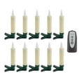 thumbnail image 1 of Melrose LED FIA Flame Clip-on Candle Taper or Suction Cup Set of 10, 1 of 3