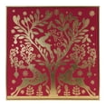 thumbnail image 1 of Melrose Framed Holiday Deer Print 15.5"SQ, 1 of 3