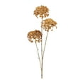 thumbnail image 1 of Melrose 12 Piece Set Golden Hydrangea Artificial Stems 28", 1 of 3