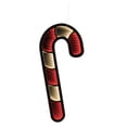 thumbnail image 1 of Melrose LED 3D Candy Cane Hanging Christmas Tunnel Light - 23.5" - Red and Yellow, 1 of 2