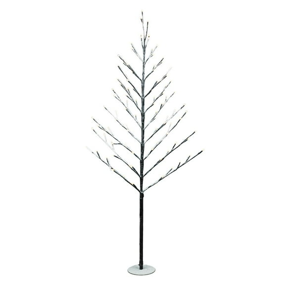 Melrose Pre-lit Frosted Twig Christmas Tree - 3' - Warm White LED Lights