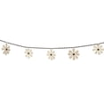 thumbnail image 1 of Melrose International Fabric Snowflake Garland (Set of 2), 1 of 2