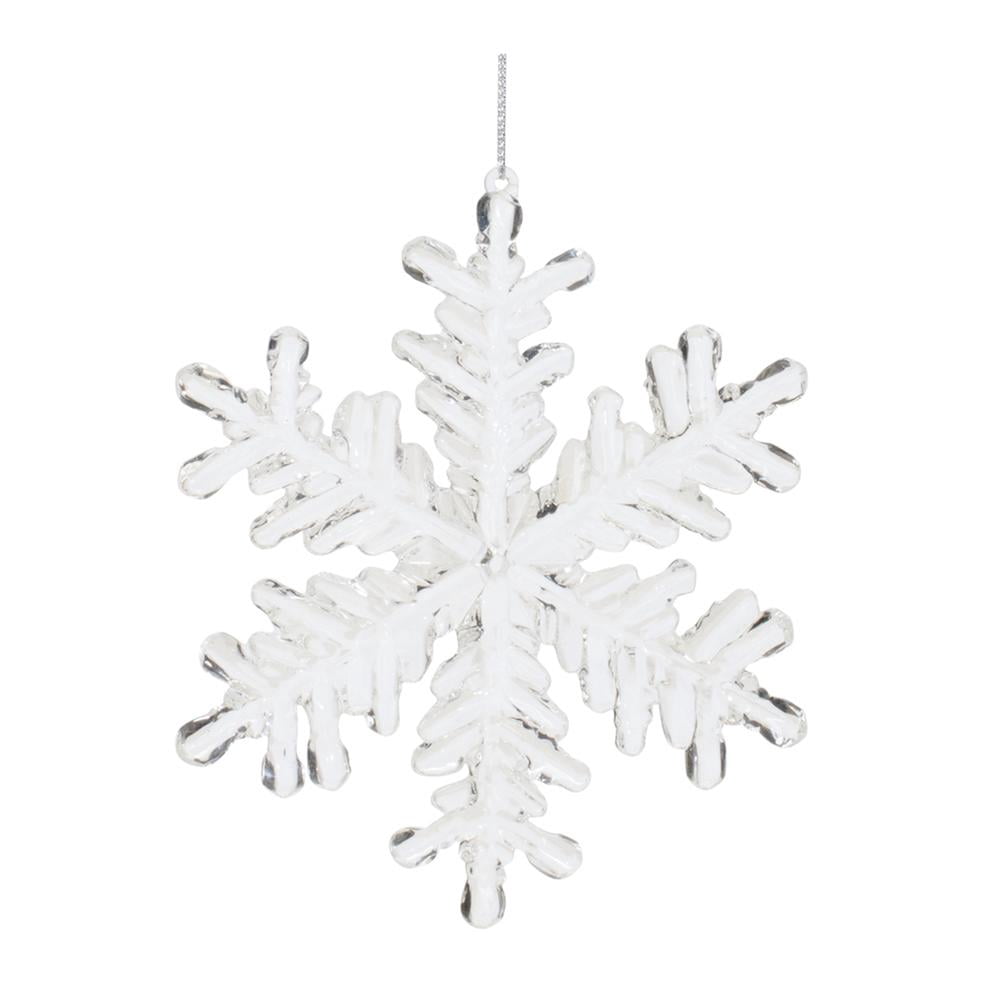 Melrose Snowflake Christmas Ornaments