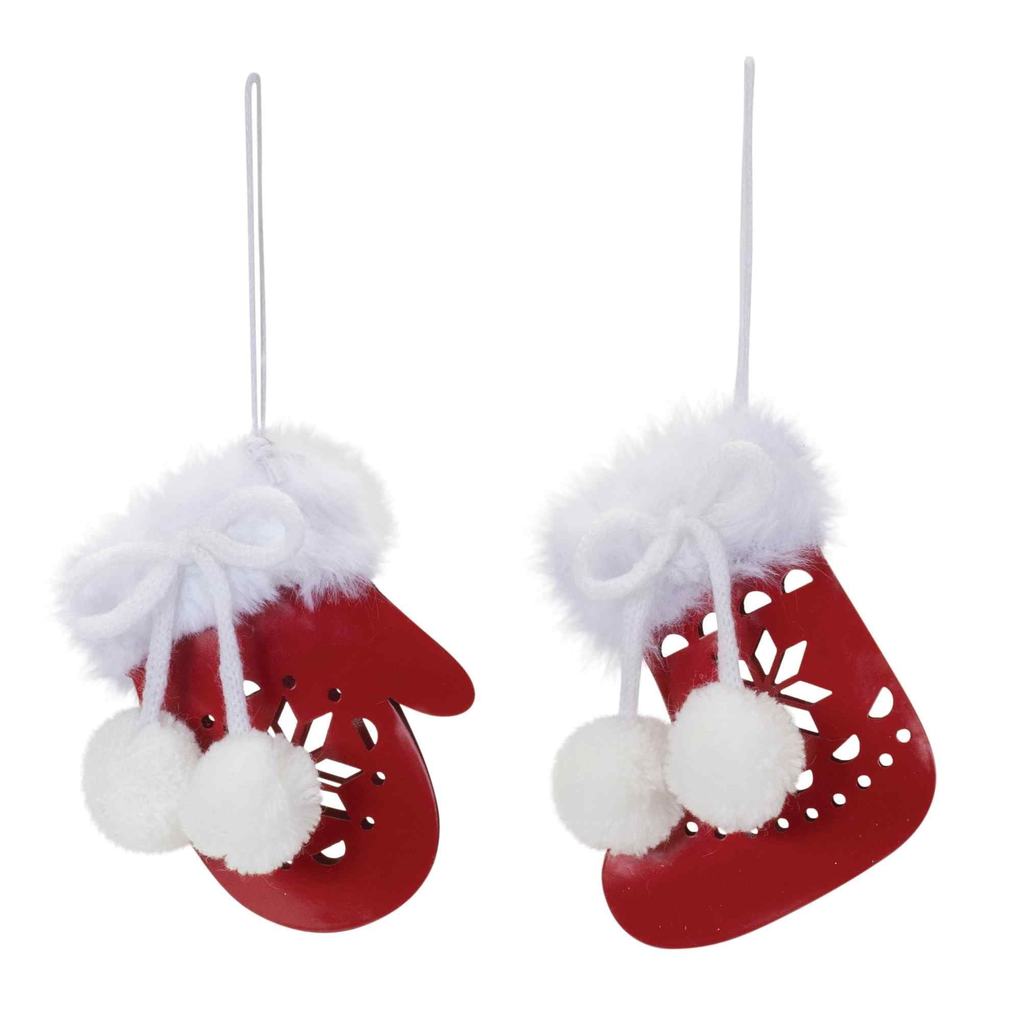 Melrose Mitten and Stocking Snowflake Ornaments - Thumbnail 4