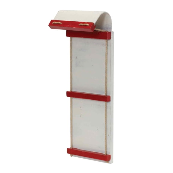 Melrose Set of 2 Toboggan Sled Christmas Tabletop Figurines 16.25"