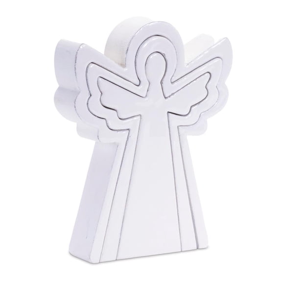 Melrose International LLC Triple Angel Puzzle (Set of 2) 8"H MDF