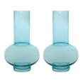 thumbnail image 1 of Melrose International LLC Vase (Set of 2) 7"D x 11.75"H Glass, 1 of 2