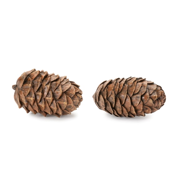 Melrose Pine Cone Christmas Decorations - 3.75" - Brown - Club Pack of 12