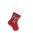 thumbnail image 1 of Melrose International Stocking (Set of 2) 17"H Cotton, 1 of 1