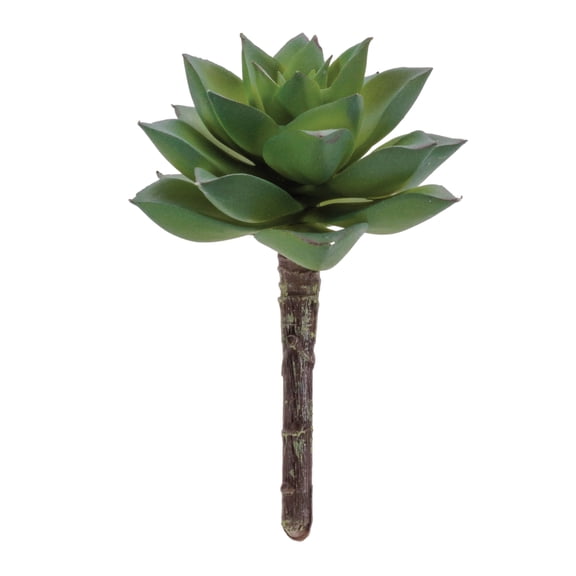 Melrose Echeveria Succulent Artificial Stem - 4 - Green - Set of 12