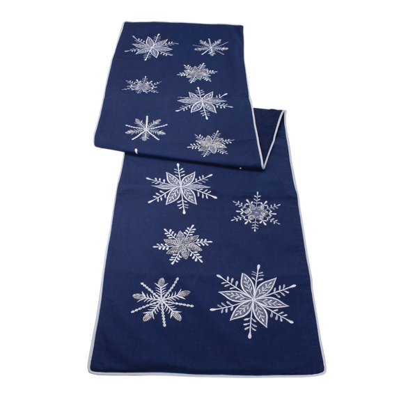 Melrose International Table Runner 16"W x 72"L Cotton