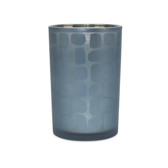 Melrose International LLC Candle Holder (Set of 2) 4.75"D x 7.25"H Glass
