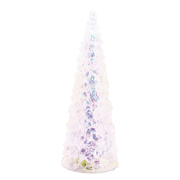 Melrose International LED Tree 17.5"H Plastic 3 AA Batteries Not Included 6 Hr Timer