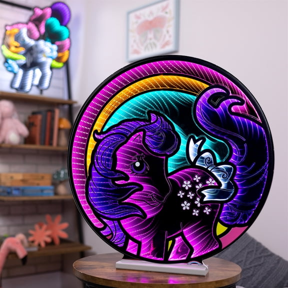 Melrose LED Lighted My Little Pony Blossom Infinity Mirror - 23.5"