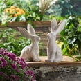 thumbnail image 1 of Melrose Long Eared Sitting Rabbit Figurines - 11.5" - Set of 4, 1 of 4