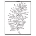 thumbnail image 1 of Melrose Metal Set Of 2 Leaf Wall Plaque With Black Finish 78743DS, 1 of 1