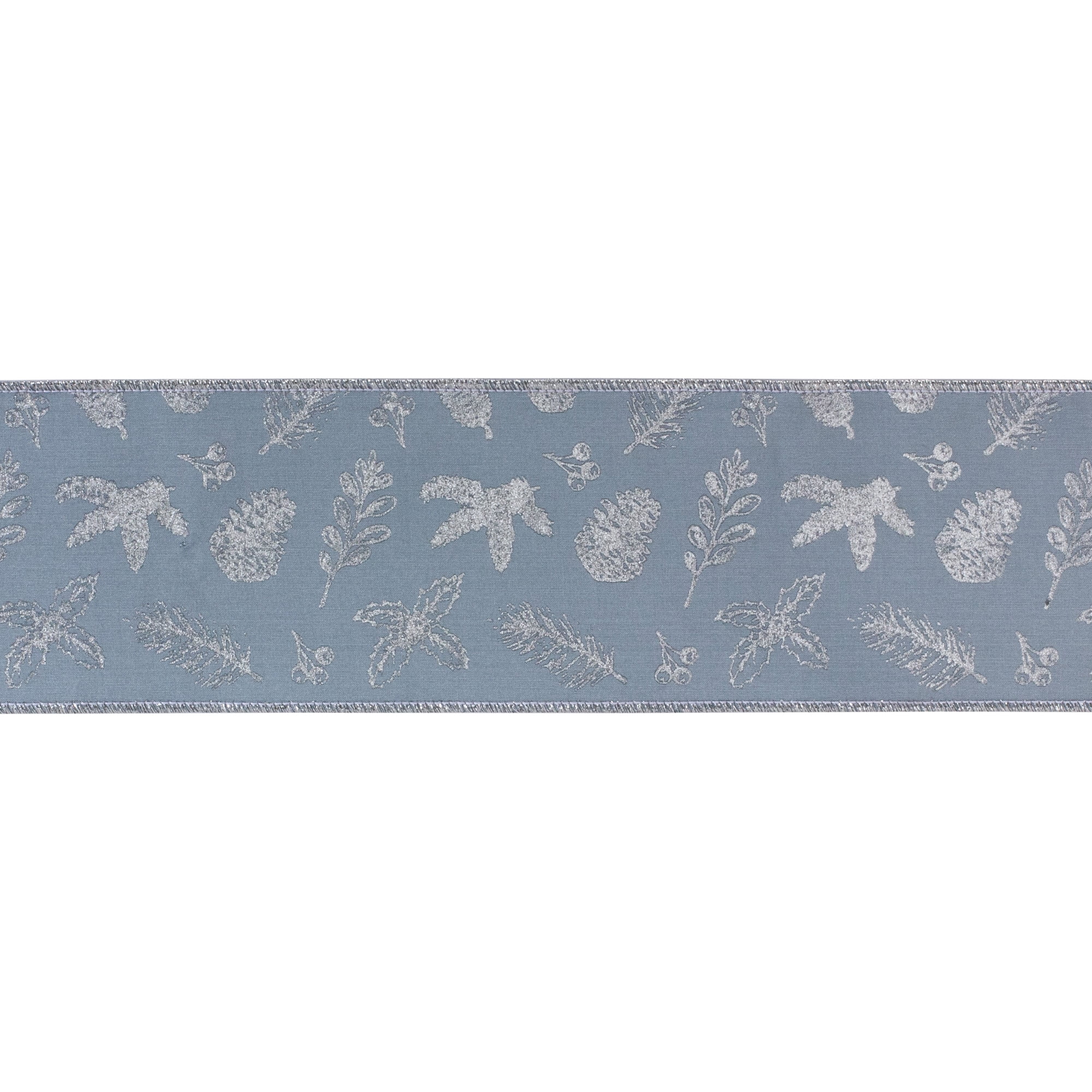 4" x 10 Yds. Ribbon Wired Polyester