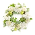 thumbnail image 1 of Melrose Peony and Hydrangea Floral Artificial Wreath - 21.25” - Unlit, 1 of 3