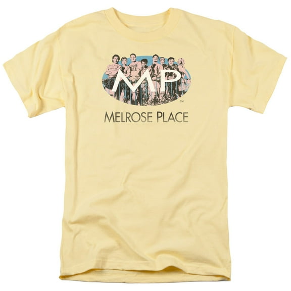 Melrose Place Meet At The Place Adult 18/1 T-Shirt Banana