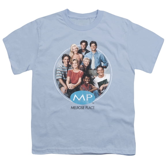 Melrose Place Men's Season 1 Original Cast T-shirt Blue