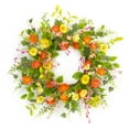 thumbnail image 1 of Melrose Polyester Poppy Wreath With Green Finish 85536DS, 1 of 1