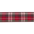 thumbnail image 1 of Melrose Set Of 2 Ribbon 2.5" x 10 Yds Polyester Wired With Red Finish 81386DS, 1 of 1