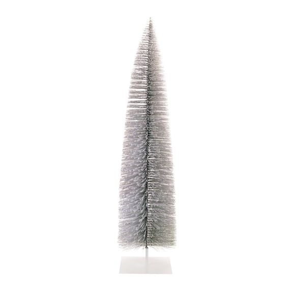 Melrose Set of 2 Silver Glitter Holiday Trees