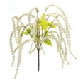 thumbnail image 1 of Melrose Set of 6 White Blooming Artificial Bushes 26.5", 1 of 2