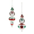 thumbnail image 1 of Melrose Snowman Drop Ornament Set of 12, 1 of 4