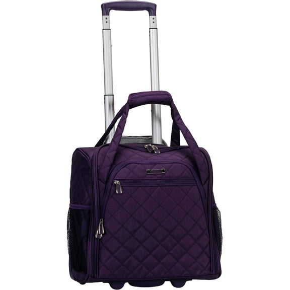 Melrose Upright Wheeled Underseater Carry- Luggage, , 15-Inch