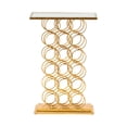 thumbnail image 1 of Crestview Collection Melrose Wine Rack Console Table - 22 x 14 x 33", 1 of 3