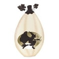 thumbnail image 1 of Witchy Jack-O-Lantern Halloween Pillar Candle Holder - 19.5", 1 of 2