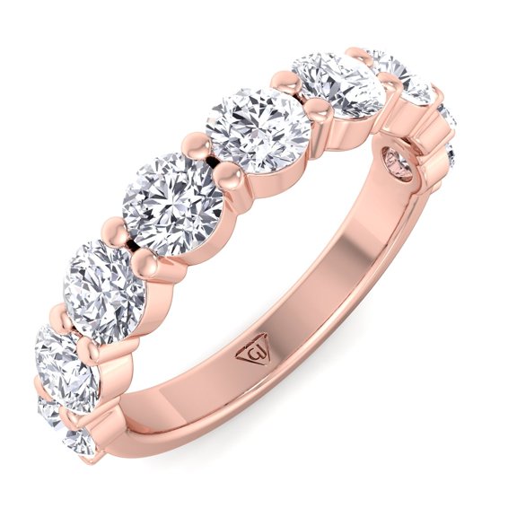 Mels - Signature Half Way Diamond Eternity Band
