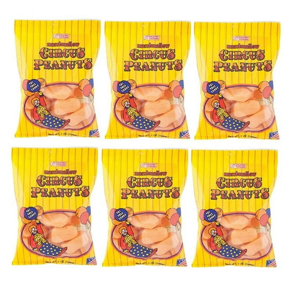 Melster Candies Circus Peanuts 7oz. (Pack of 6)