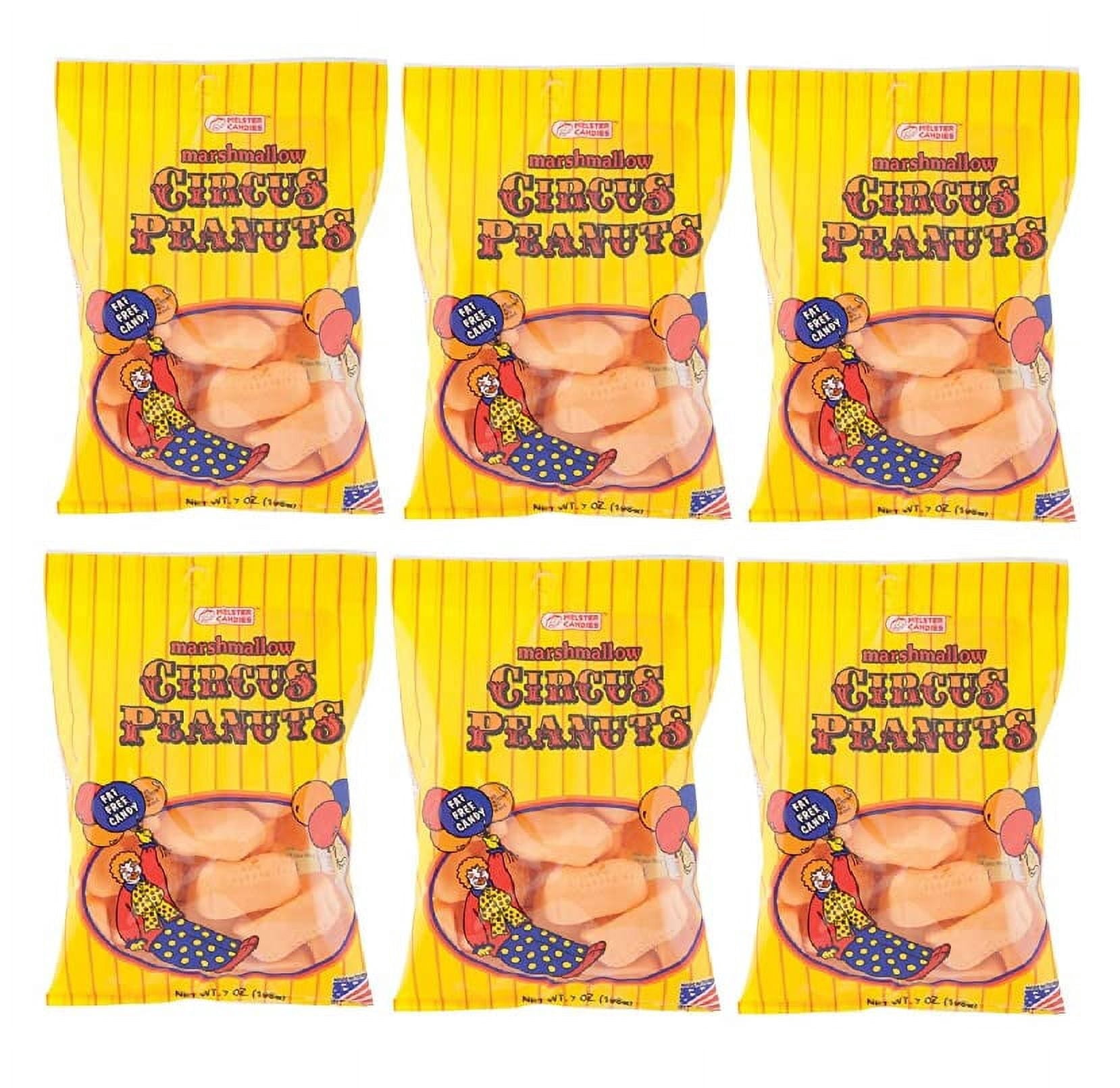 Melster Candies Circus Peanuts 7oz. (Pack of 6)