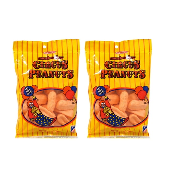 Melster Circus Peanut Candies, (2) 6-oz. Bags