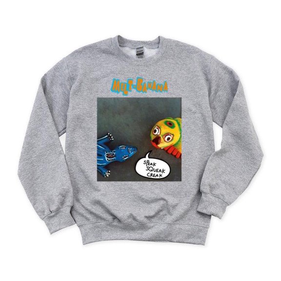 Melt-Banana Speak Squeak Creak Japanese Noise Grindcore Punk Band Art SweatShirt Unisex, up to 5XL