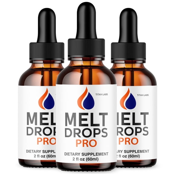 Melt Drops Pro Advanced Formula Drops to Support Active Lifestyle 90 Servings