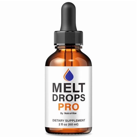 Melt Drops Pro  Clean Daily Liquid Formula with a Natural Blend to Support Body Goals, Steady Energy & Active Lifestyle | Just a Few Easy Drops for Daily Fitness Support (30 Servings)