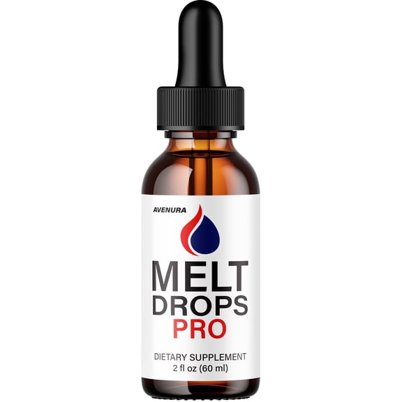 Melt Drops Pro –  Natural Blend Advanced Formula for Active Lifestyle, 1 Pack, 1 Month Supply