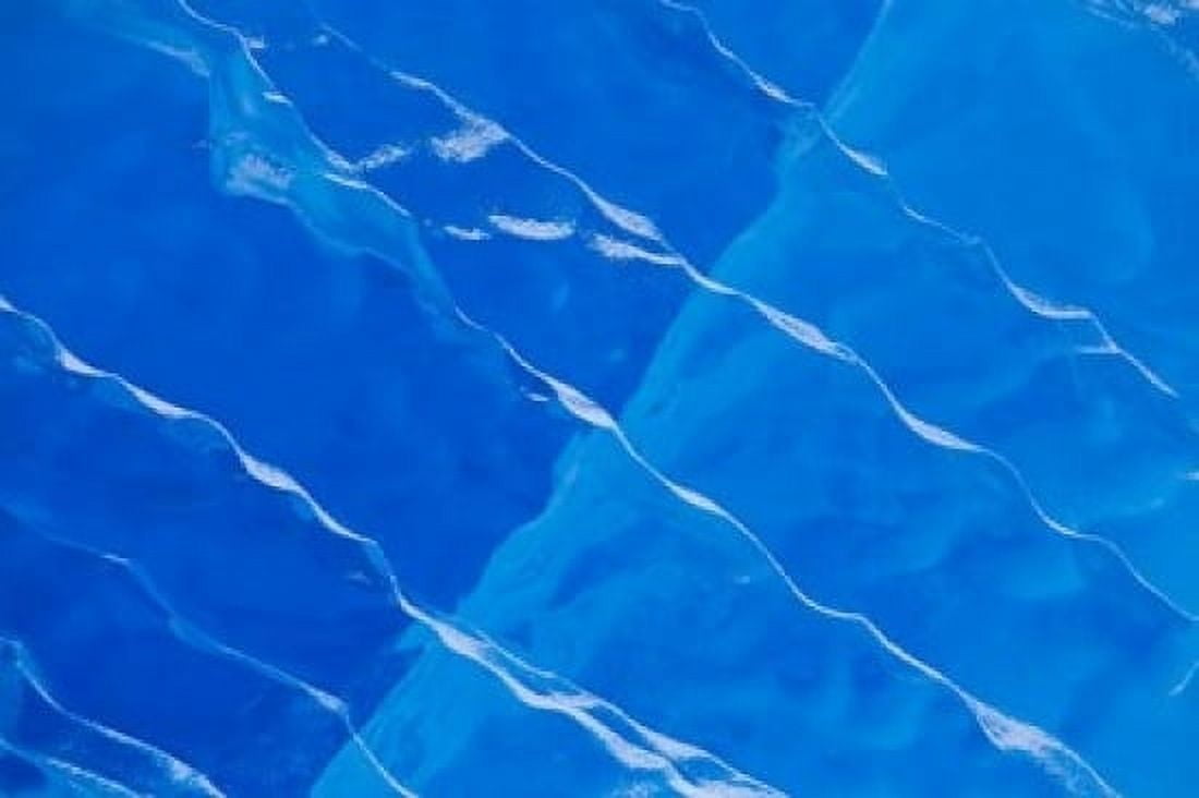 Melt Ridges on Deep Blue Iceberg Antarctic Peninsula Canvas Art - Hugh Rose DanitaDelimont (17 x 11)