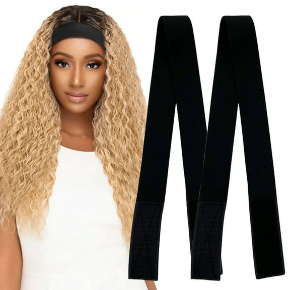 MeltLace Elastic Wig Band For Edges Adjustable Frontal Lace Hair Extensions Accessories Secure Fit Seamless Blending Comfortable Stretchable Design