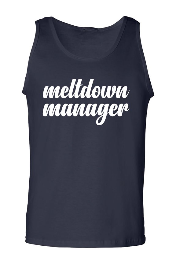 Meltdown Manager Adult Tank Top