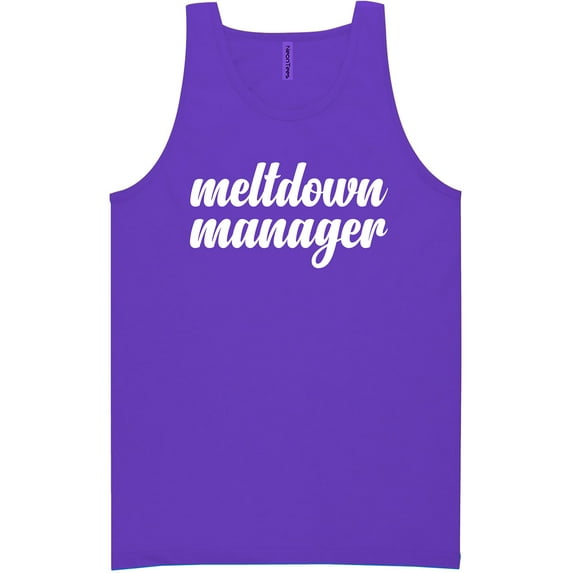 Meltdown Manager Neon Tank Top