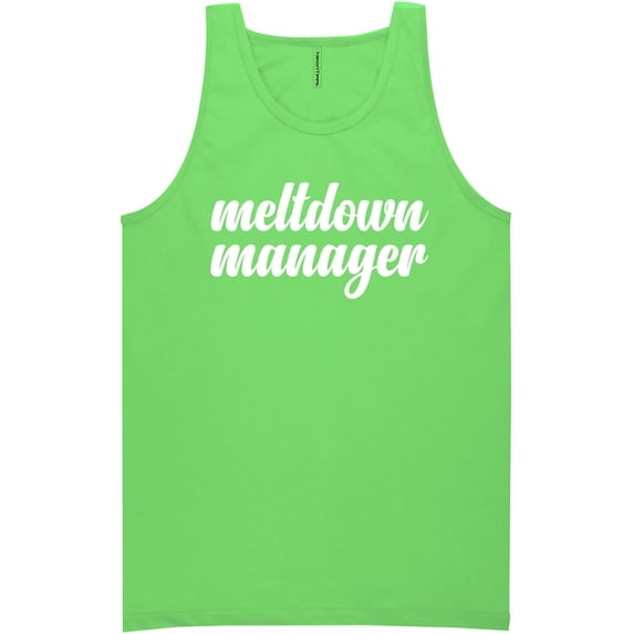 Meltdown Manager Neon Tank Top